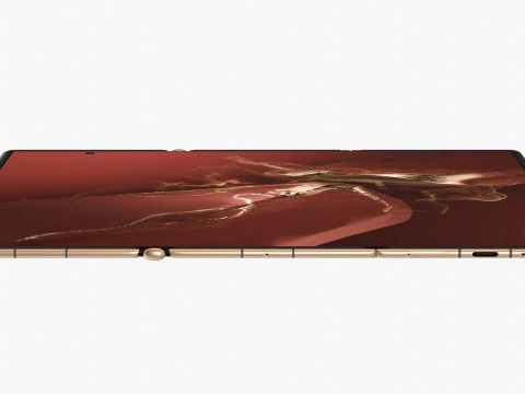 Huawei Mate XT Ultimate Red 3D Model