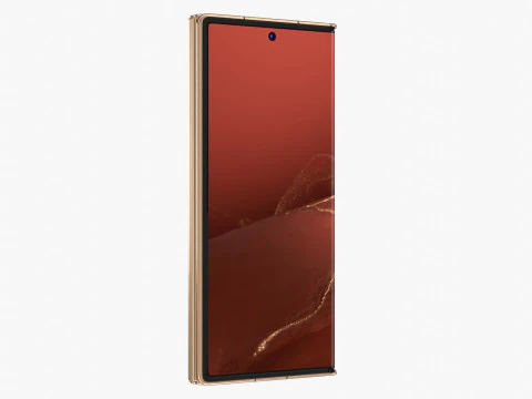 Huawei Mate XT Ultimate Red 3D Model