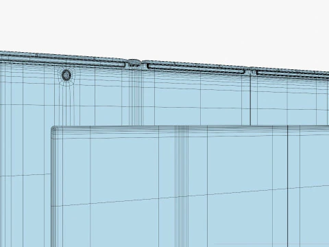 Huawei Mate XT Ultimate Red 3D Model