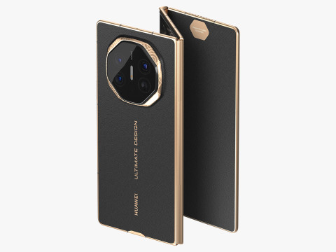 Huawei Mate XT Ultimate Black 3D Model