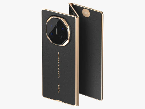 Huawei Mate XT Ultimate Black 3D Модель