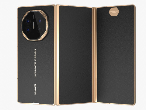 Huawei Mate XT Ultimate Black Modèle 3D