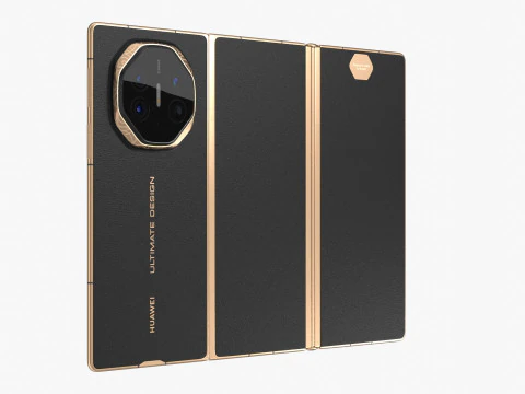 Huawei Mate XT Ultimate Black 3D Model