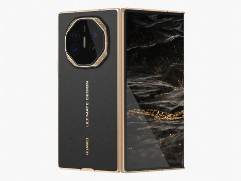 Huawei Mate XT Ultimate Black 3D Model