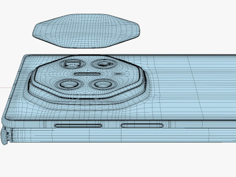 Huawei Mate XT Ultimate Black Modèle 3D