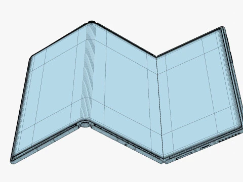 Huawei Mate XT Ultimate Black 3D Model