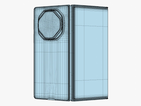 Huawei Mate XT Ultimate Black Modèle 3D