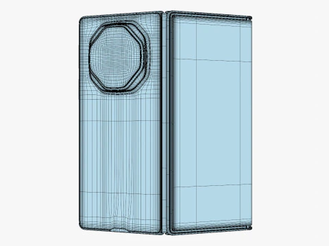 Huawei Mate XT Ultimate Black 3D Model