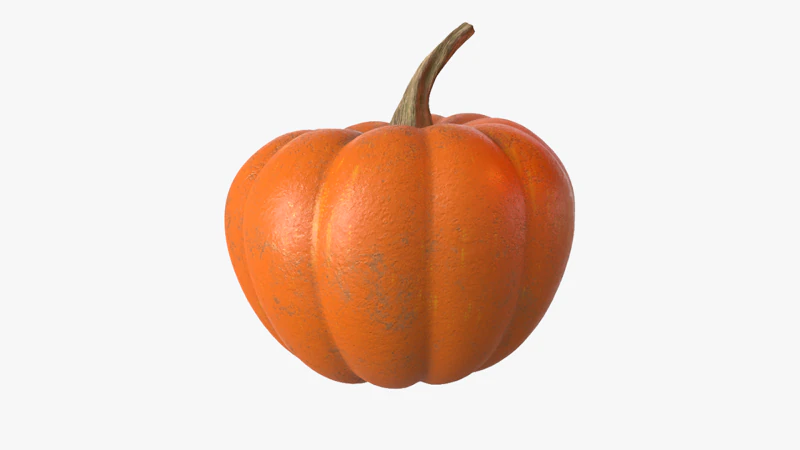 Pumpkin 3D Model .c4d .max .obj .3ds .fbx .stl .blend 