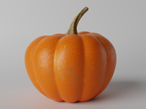 Pumpkin 3D Model