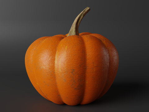 Pumpkin 3D Model