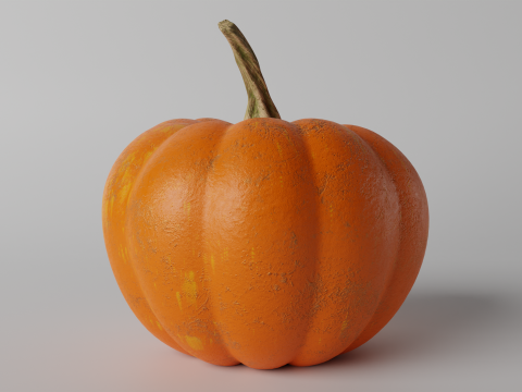 Pumpkin 3D Model