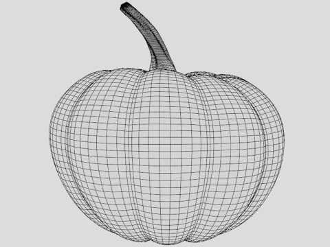 Pumpkin 3D Model