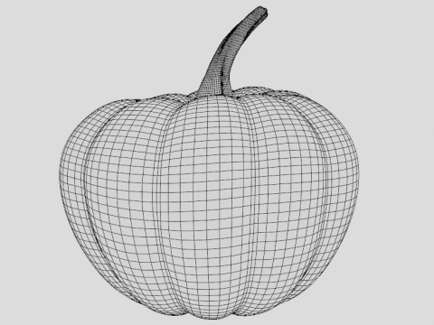 Pumpkin 3D Model