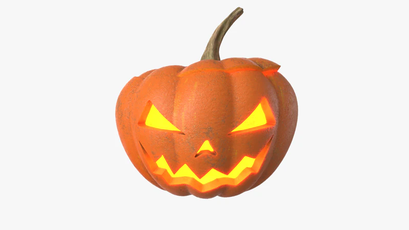 हेलोवीन कद्दू 3D मॉडल .c4d .max .obj .3ds .fbx .stl .blend