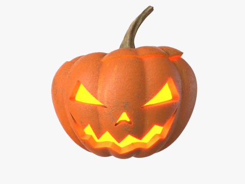 Dynia Halloweenowa Model 3D
