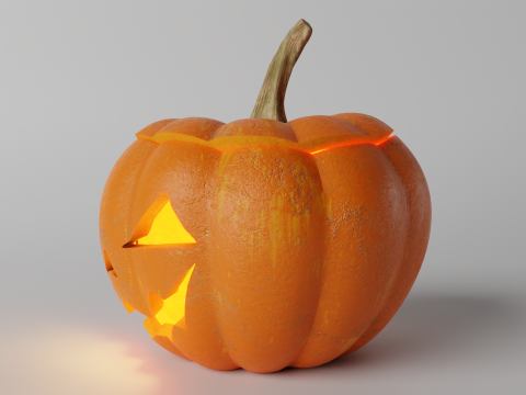 Halloween Pumpkin Modello 3D