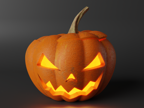Halloween Pumpkin Modello 3D