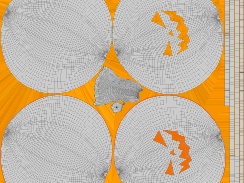 Halloween Pumpkin Modello 3D