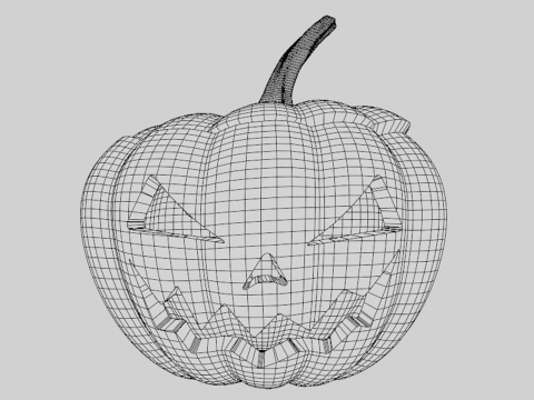 Halloween Pumpkin Modello 3D