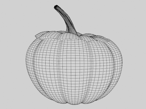 Halloween Pumpkin Modello 3D