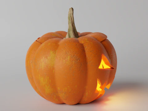 calabaza de halloween Modelo 3D