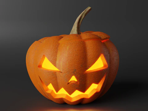 calabaza de halloween Modelo 3D