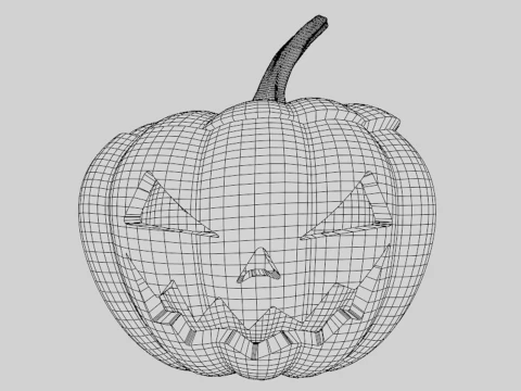 calabaza de halloween Modelo 3D