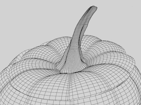 calabaza de halloween Modelo 3D