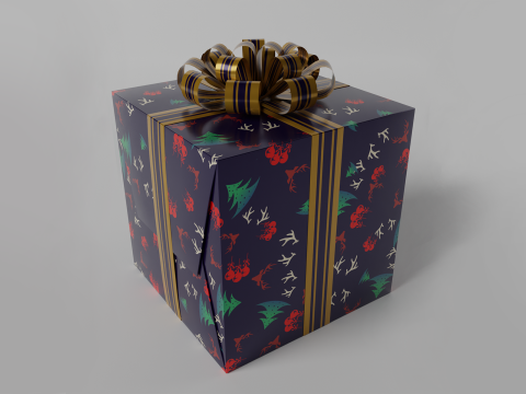 Christmas gifts 3D 모델