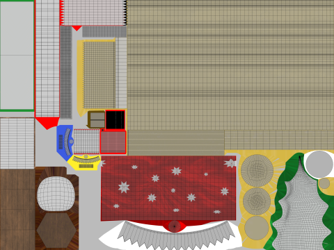 Christsmas Wreath With Bells 3D 모델