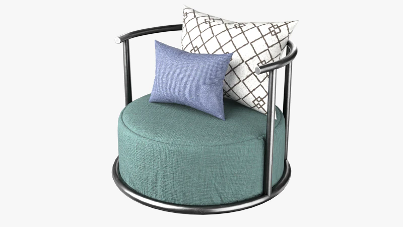 沙发椅 3D 模型 .c4d .max .obj .3ds .fbx .stl .blend 