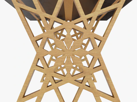 Dining Table 3D Model
