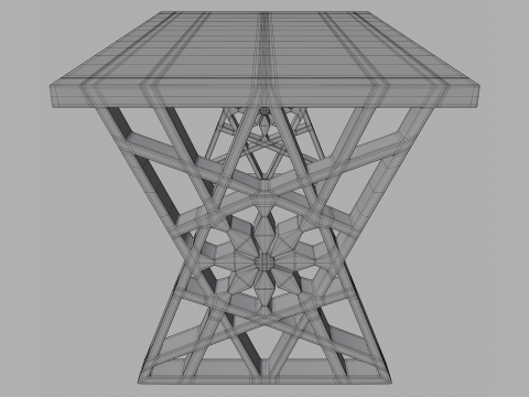 Dining Table 3D Model