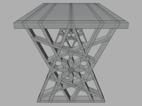 Dining Table 3D Model