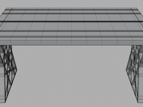 Dining Table 3D Model