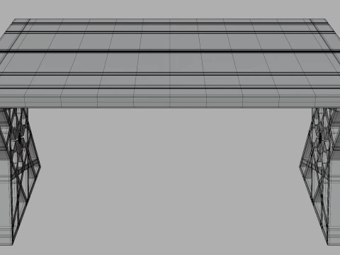Dining Table 3D Model