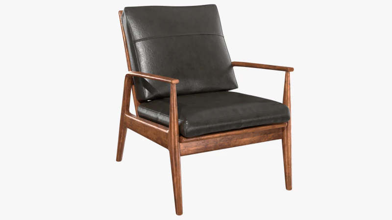 Fahmida Chair 3D Model .c4d .max .obj .3ds .fbx .stl .blend