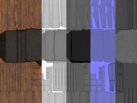 Fahmida Chair 3D Model