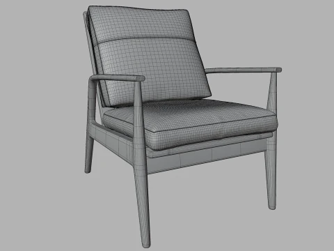 Fahmida Chair 3D Model