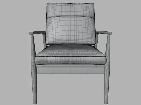 Fahmida Chair 3D Model