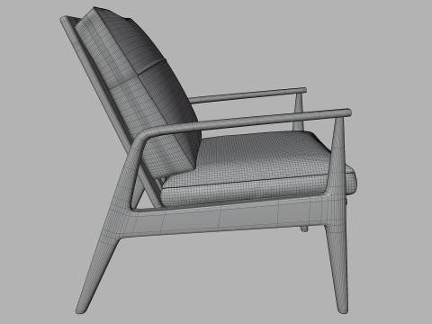 Fahmida Chair 3D Model