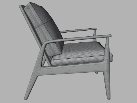 Fahmida Chair 3D Model