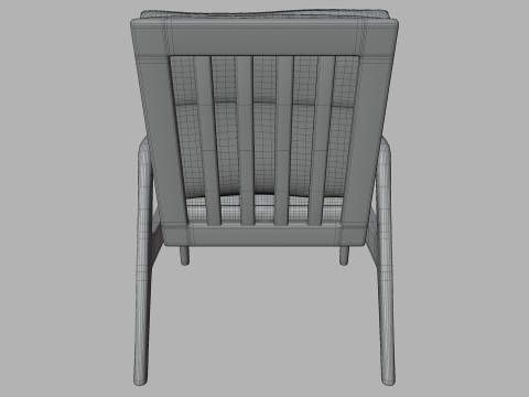 Fahmida Chair 3D Model