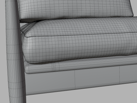 Fahmida Chair 3D Model