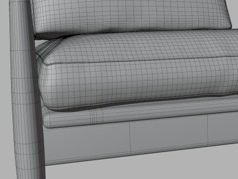 Fahmida Chair 3D Model