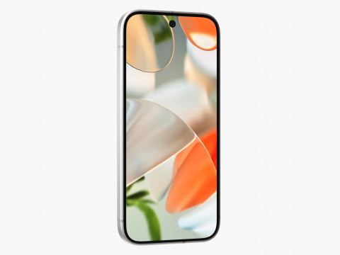 Google Pixel 9 Porcelain Model 3D