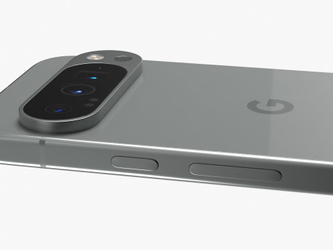 Google Pixel 9 Pro Hazel 3D-Modell