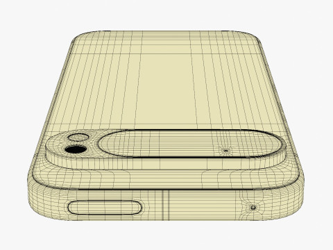 Google Pixel 9 Pro Hazel 3D-Modell