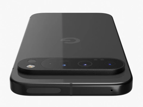 Google Pixel 9 Pro XL Obsidian 3D Model
